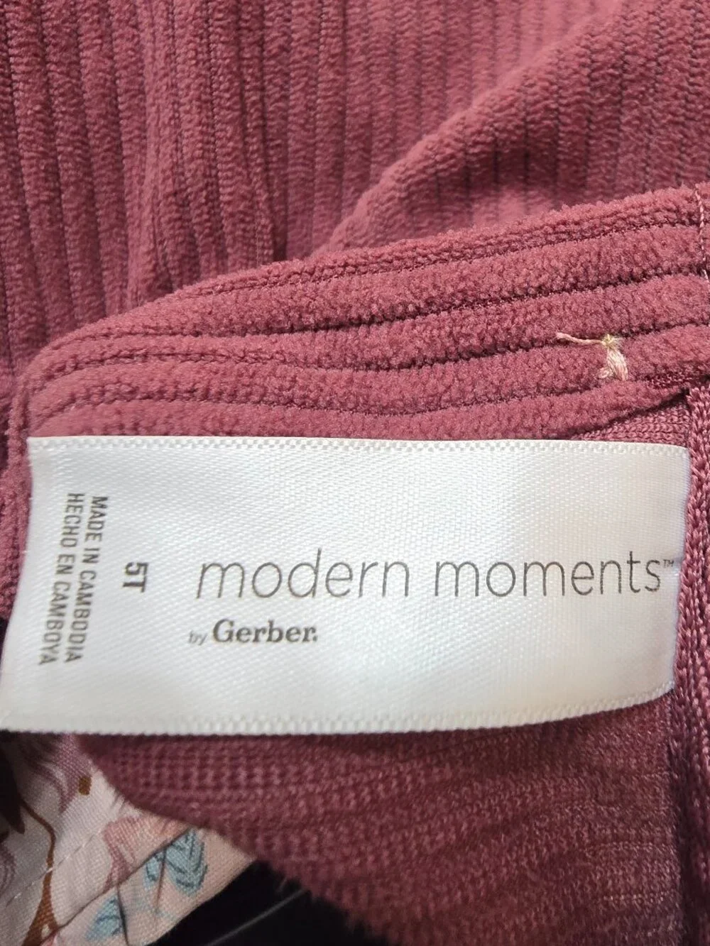 Modern Moments By Gerber Dress with Ruffles - Rose